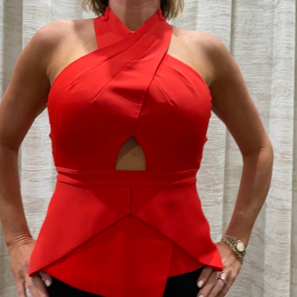 BCBG Red Top